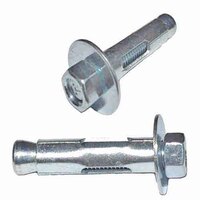 HSA12514 1/2" X 5-1/4" Sleeve Anchor, Hex Nut, Zinc